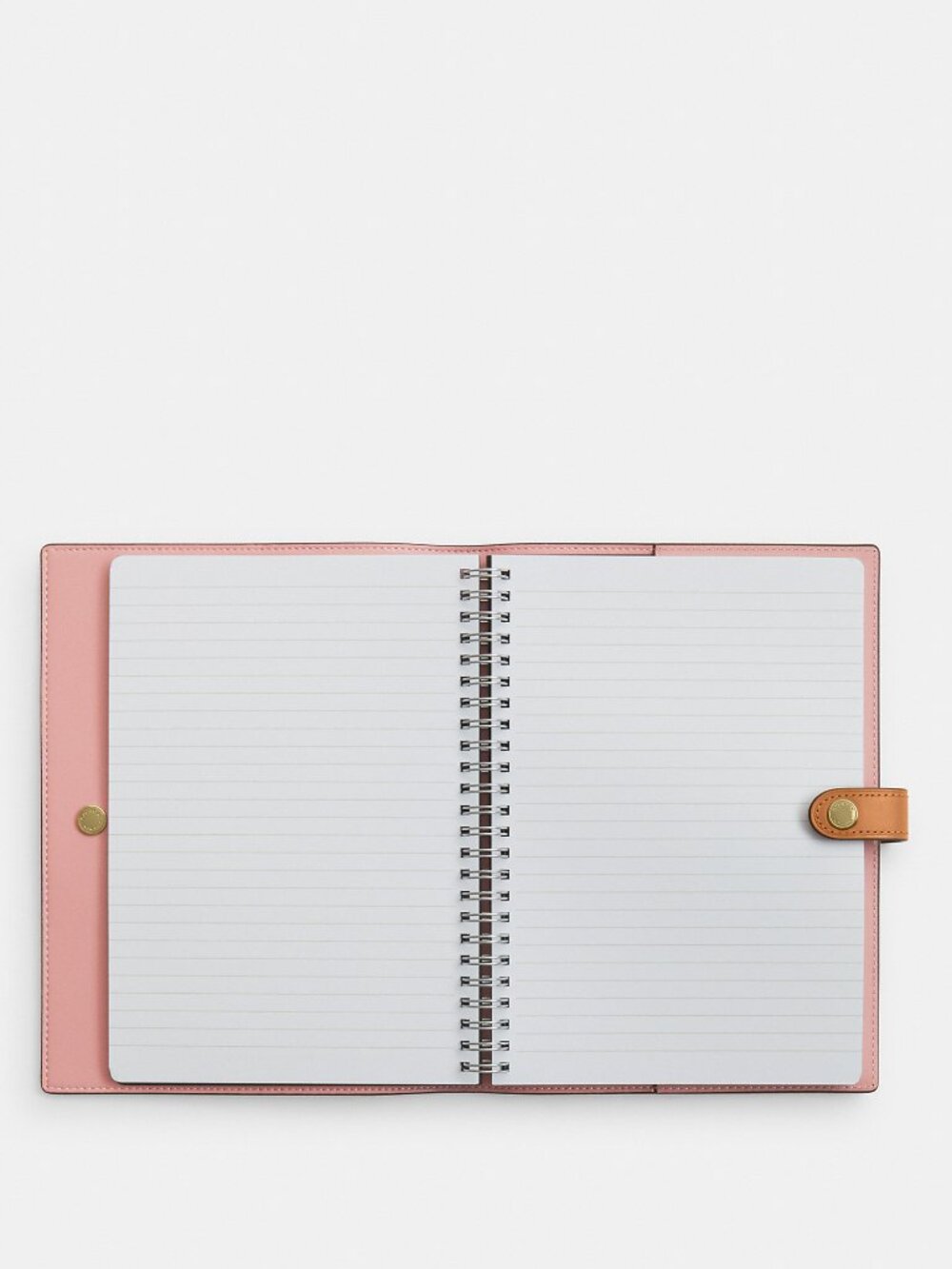 NWT Coach Notebook In Pink Signature Canvas - Picture 2 of 2